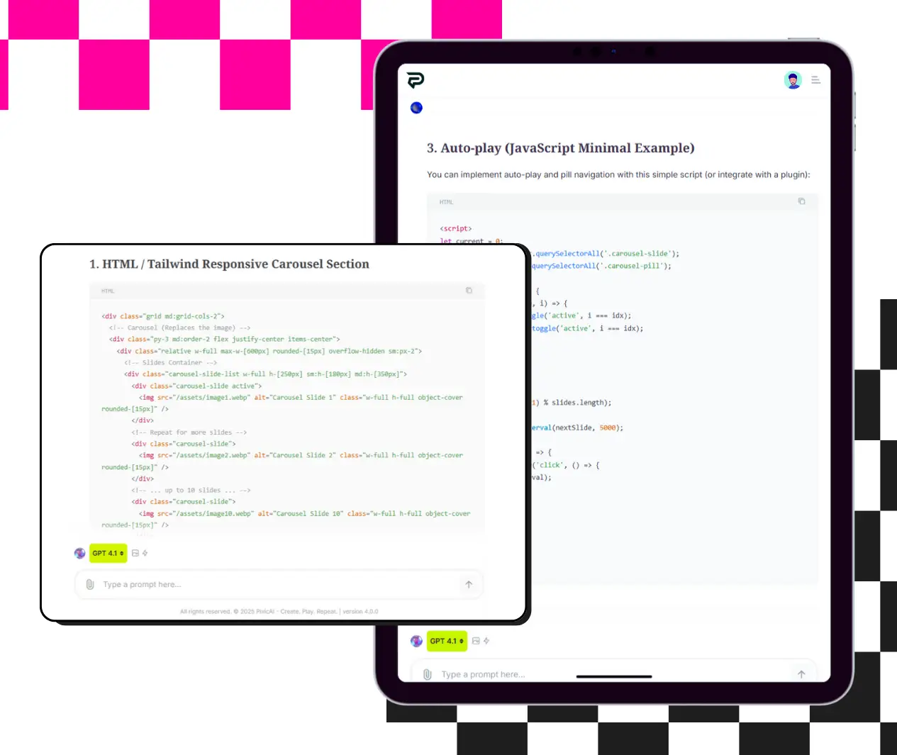 PixicAI Code Generator